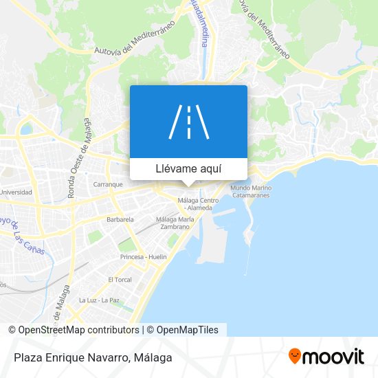 Mapa Plaza Enrique Navarro