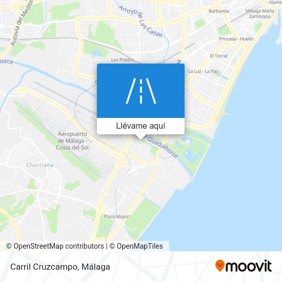Mapa Carril Cruzcampo