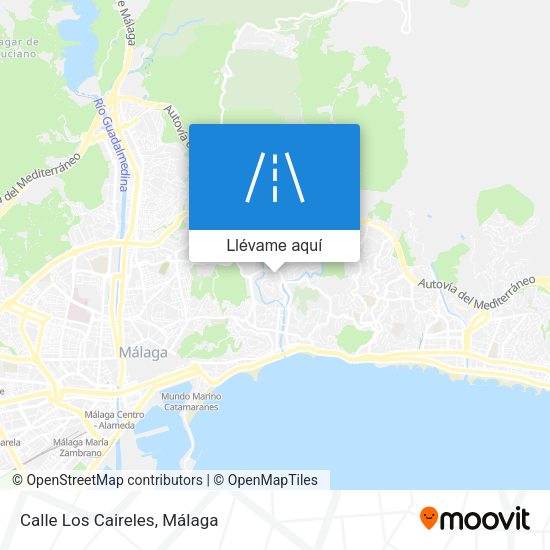 Mapa Calle Los Caireles