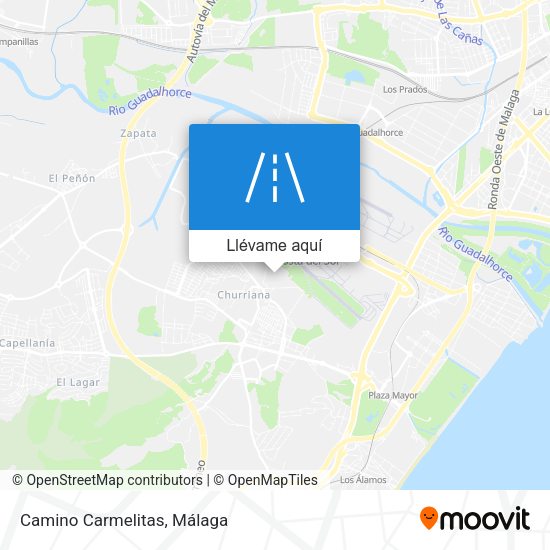 Mapa Camino Carmelitas