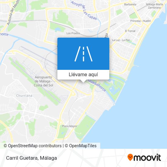 Mapa Carril Guetara