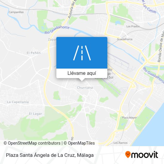 Mapa Plaza Santa Ángela de La Cruz