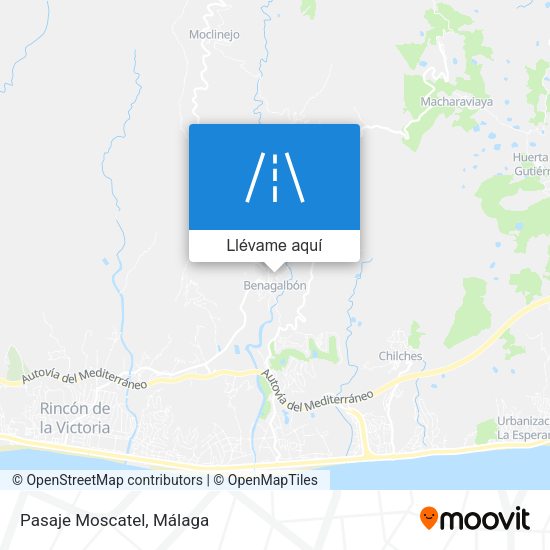 Mapa Pasaje Moscatel