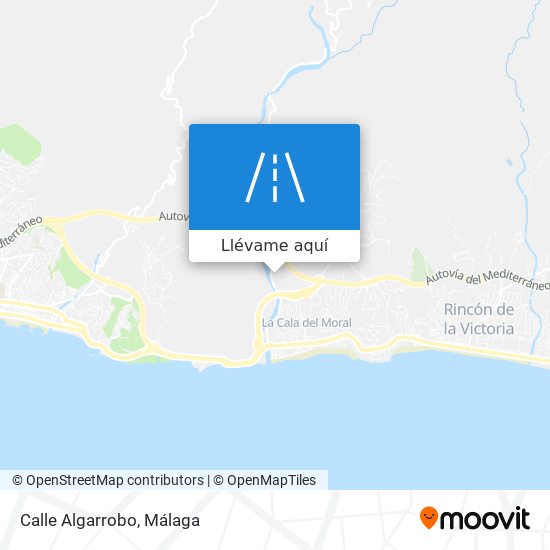 Mapa Calle Algarrobo