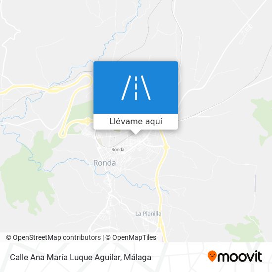 Mapa Calle Ana María Luque Aguilar