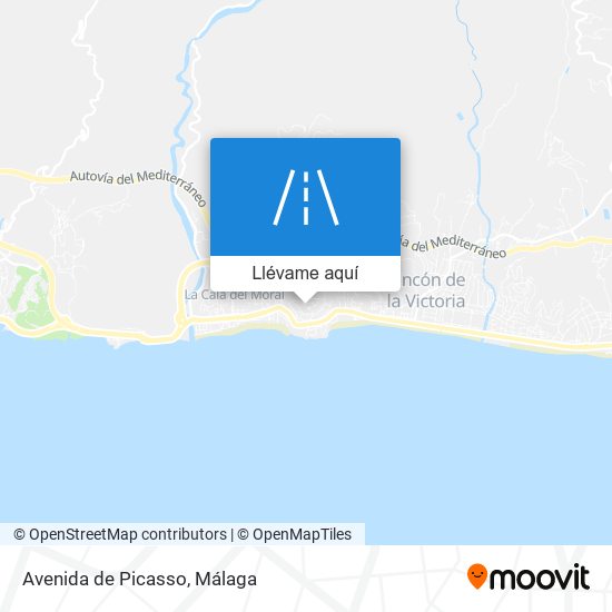 Mapa Avenida de Picasso