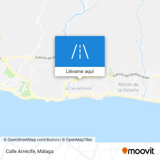 Mapa Calle Arrecife
