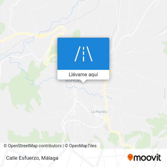 Mapa Calle Esfuerzo