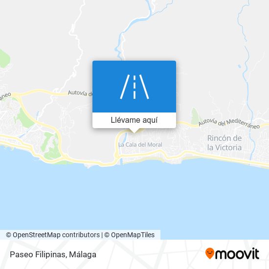 Mapa Paseo Filipinas