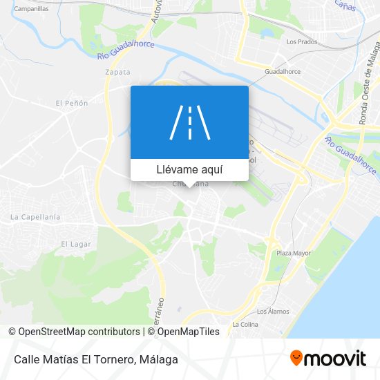 Mapa Calle Matías El Tornero