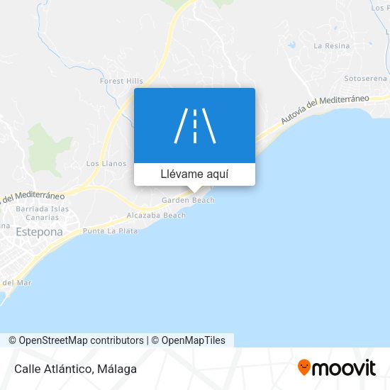 Mapa Calle Atlántico