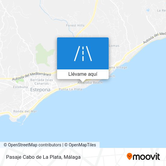 Mapa Pasaje Cabo de La Plata