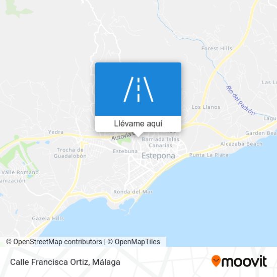 Mapa Calle Francisca Ortiz