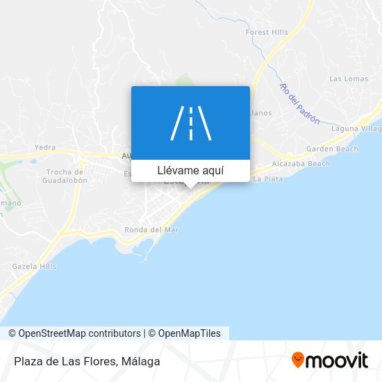 Mapa Plaza de Las Flores