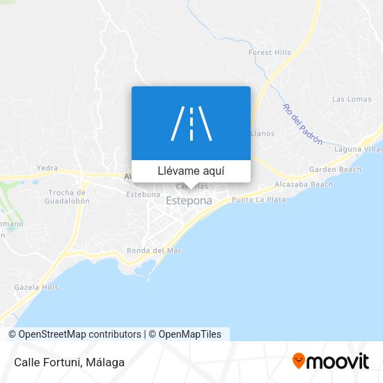 Mapa Calle Fortuni