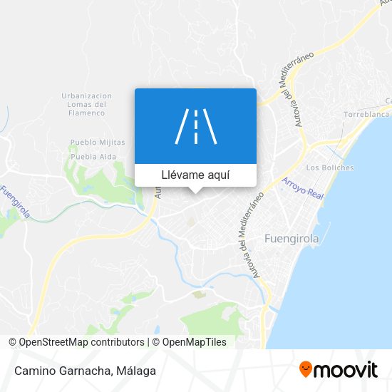 Mapa Camino Garnacha