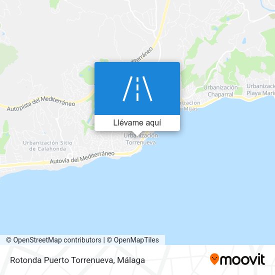Mapa Rotonda Puerto Torrenueva