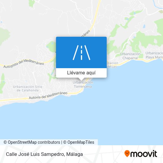 Mapa Calle José Luis Sampedro