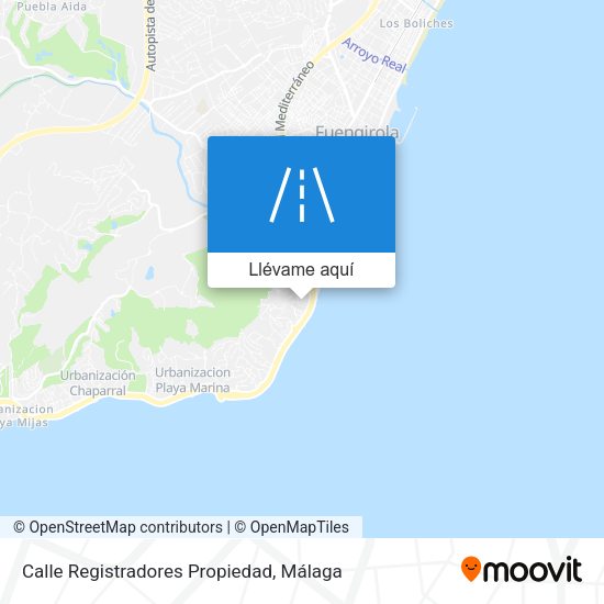 Mapa Calle Registradores Propiedad