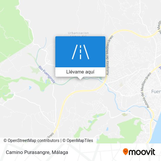 Mapa Camino Purasangre