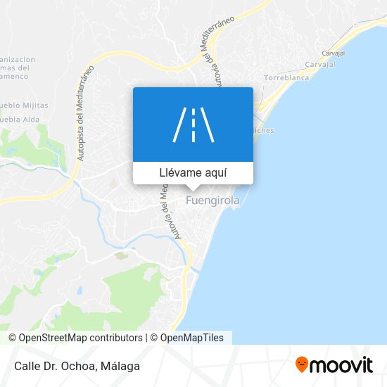 Mapa Calle Dr. Ochoa