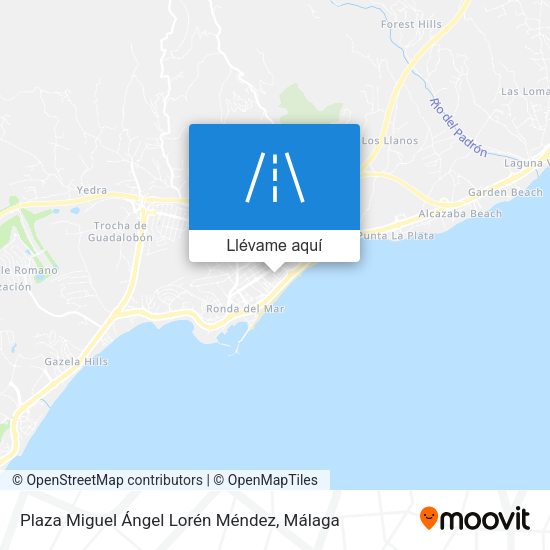 Mapa Plaza Miguel Ángel Lorén Méndez