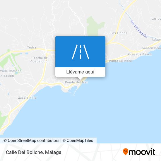 Mapa Calle Del Boliche