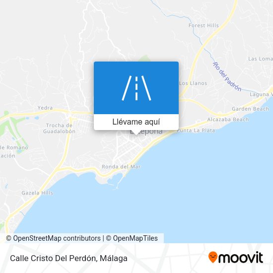 Mapa Calle Cristo Del Perdón