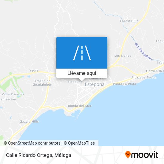 Mapa Calle Ricardo Ortega