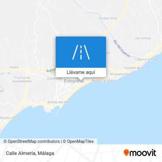Mapa Calle Almería