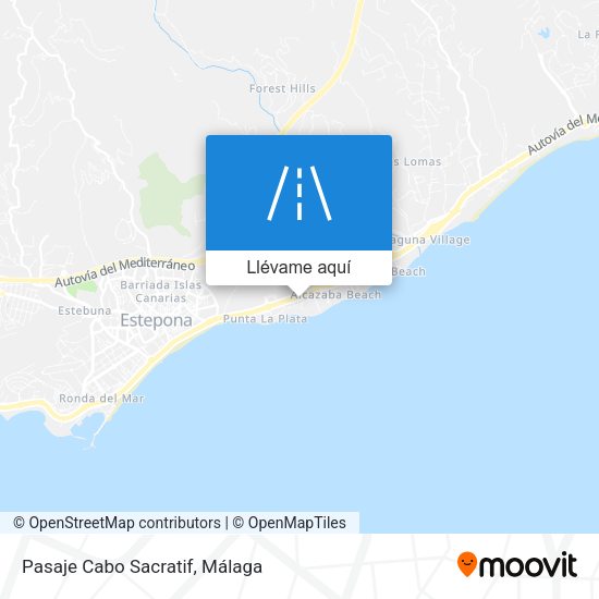 Mapa Pasaje Cabo Sacratif