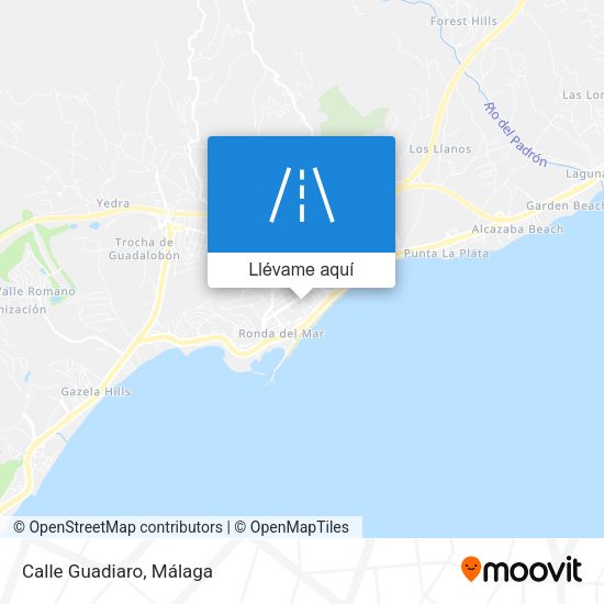 Mapa Calle Guadiaro
