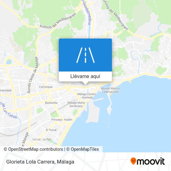 Mapa Glorieta Lola Carrera