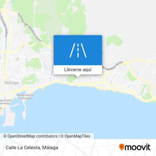 Mapa Calle La Celesta