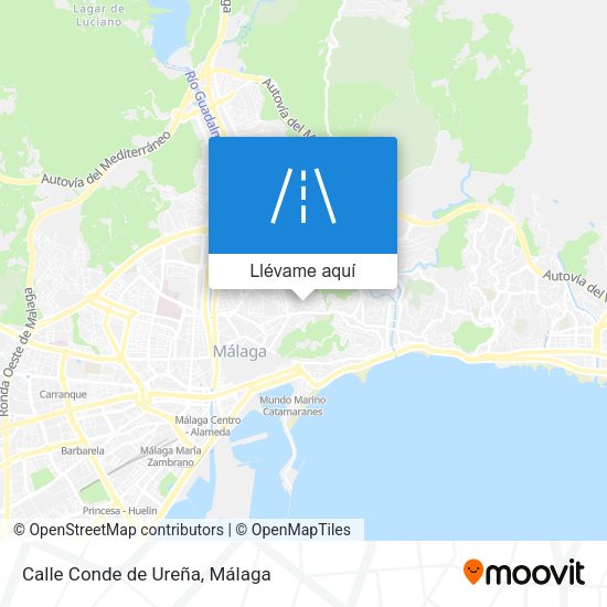 Mapa Calle Conde de Ureña