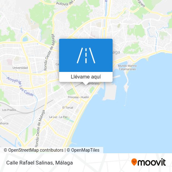 Mapa Calle Rafael Salinas