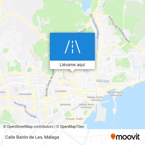 Mapa Calle Barón de Les