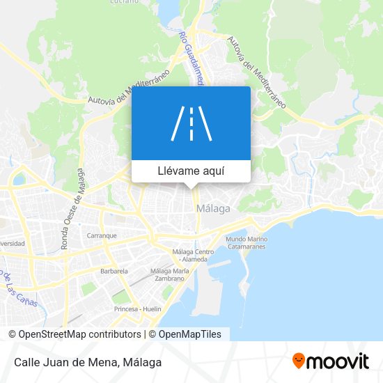 Mapa Calle Juan de Mena