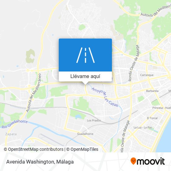 Mapa Avenida Washington