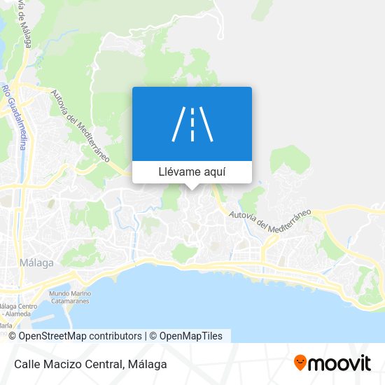 Mapa Calle Macizo Central