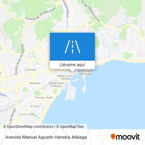 Mapa Avenida Manuel Agustín Heredia