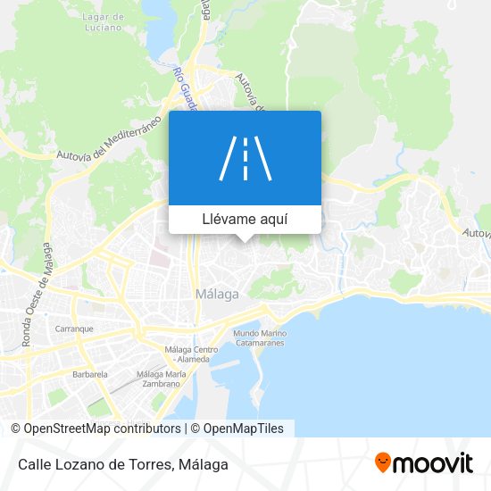 Mapa Calle Lozano de Torres