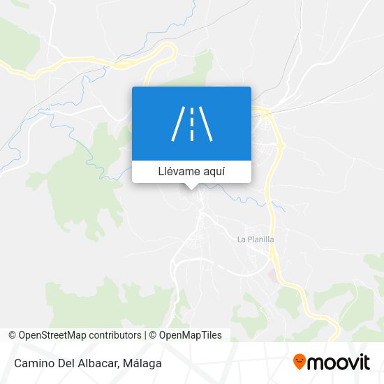 Mapa Camino Del Albacar