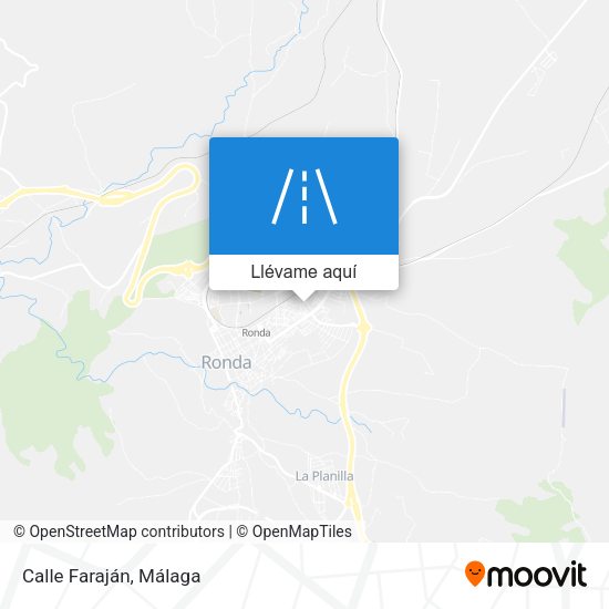 Mapa Calle Faraján