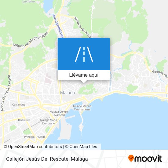Mapa Callejón Jesús Del Rescate