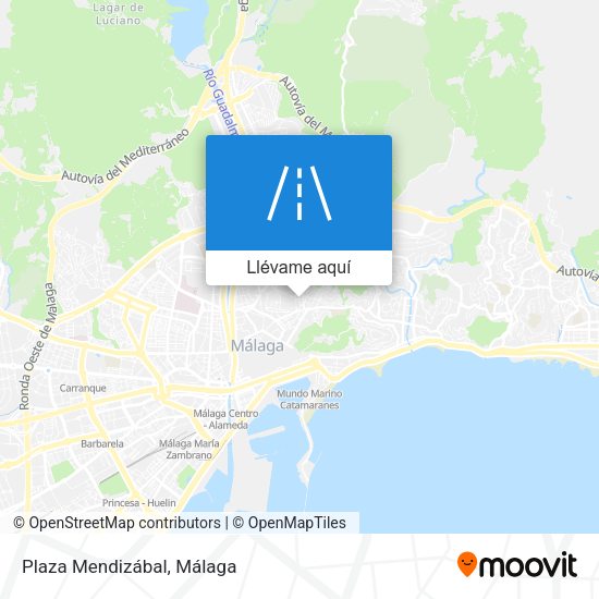 Mapa Plaza Mendizábal