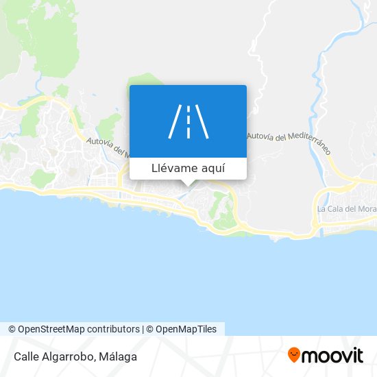 Mapa Calle Algarrobo