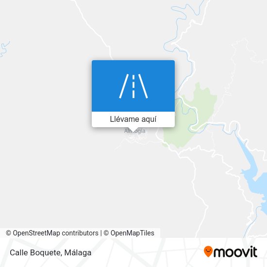 Mapa Calle Boquete