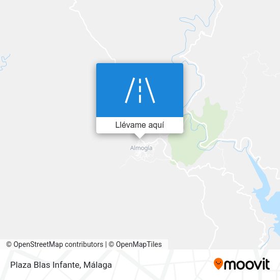 Mapa Plaza Blas Infante