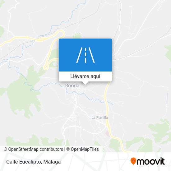 Mapa Calle Eucalipto